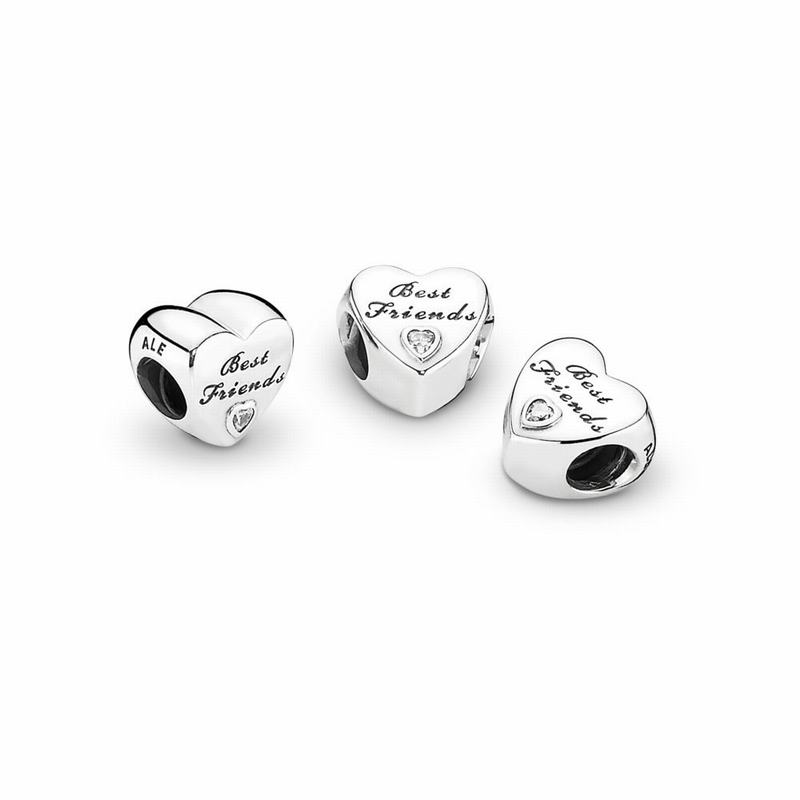 Pandora Australia Friendship Heart - Sterling Silver | RJKVUQ196